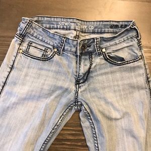 Cowgirl Tuff Co DFMI Black 26 x 35 low rise